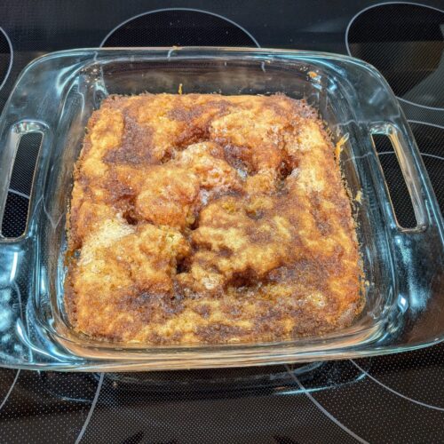 Coffee Cake Baked 500x500