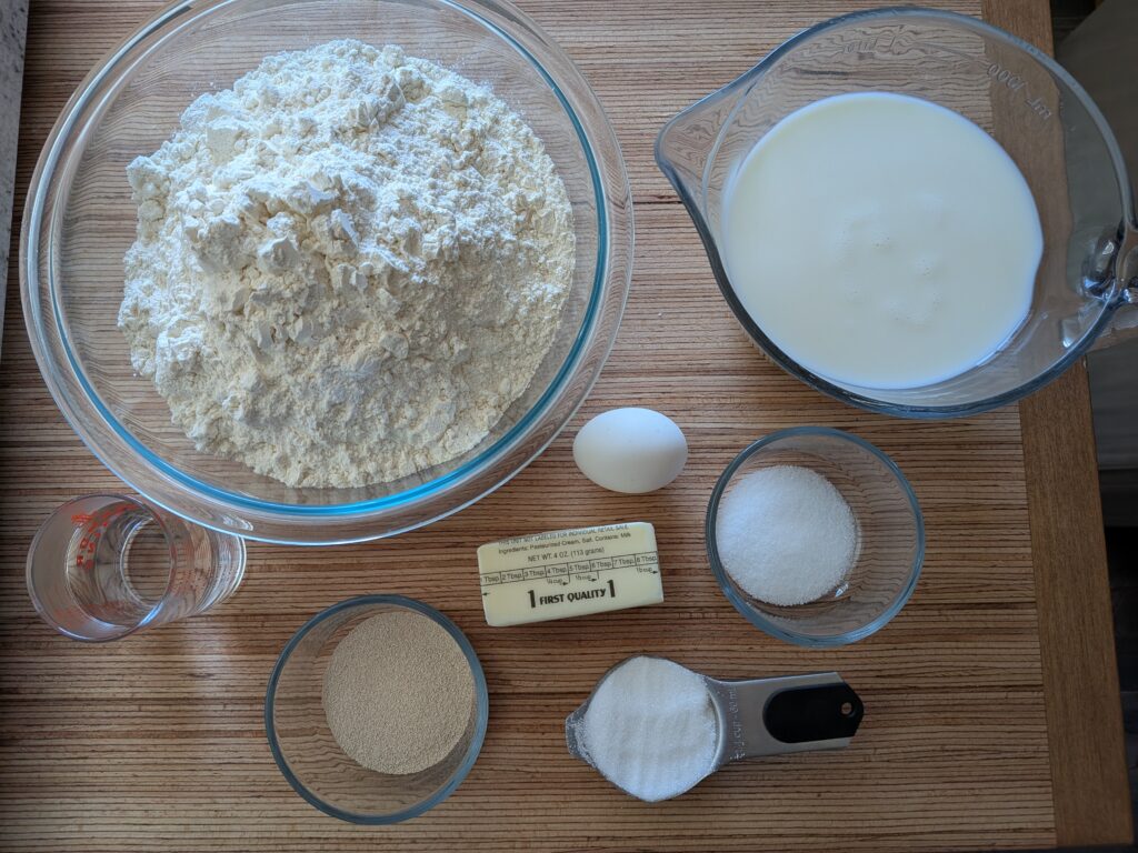 bread dough ingredients