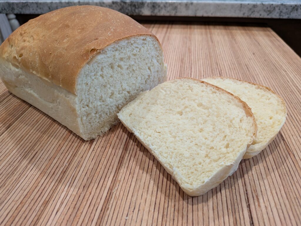 Soft and fluffy bread. Great for sides and sandwiches.