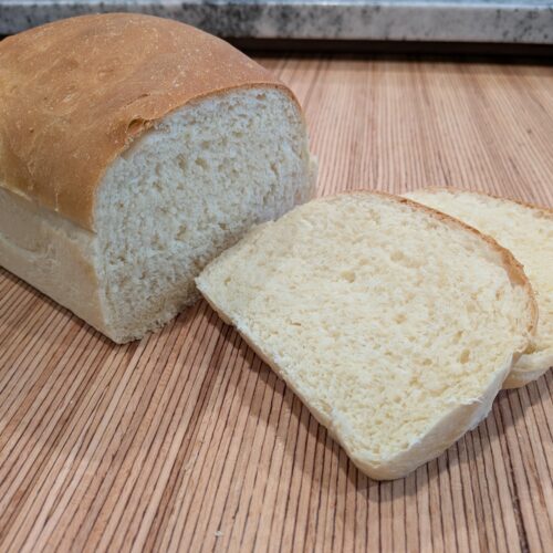 Soft and fluffy bread. Great for sides and sandwiches.