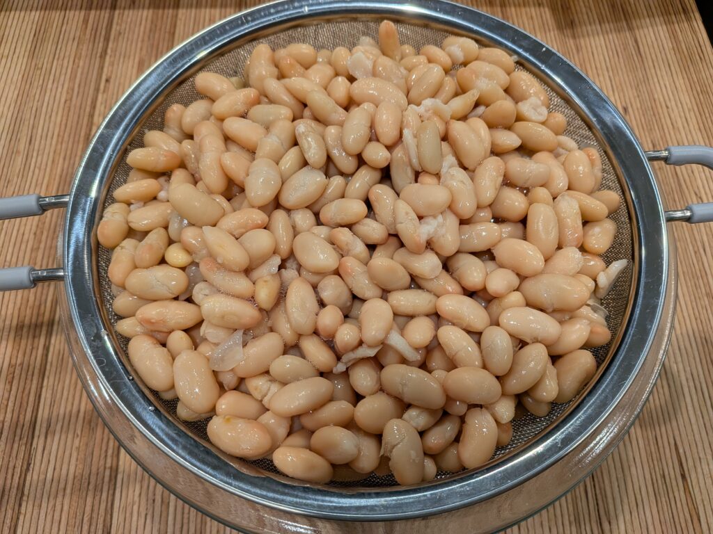 White Chicken Chili white beans drained and rinsed