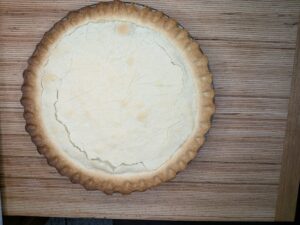 Easy homemade chicken pot pie fresh out of the oven