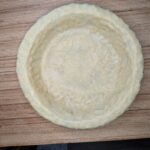 Homemade pie crust ready for filling