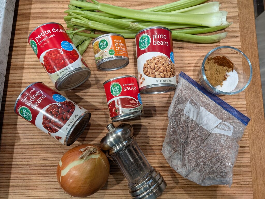 Easy Homemade Chili 