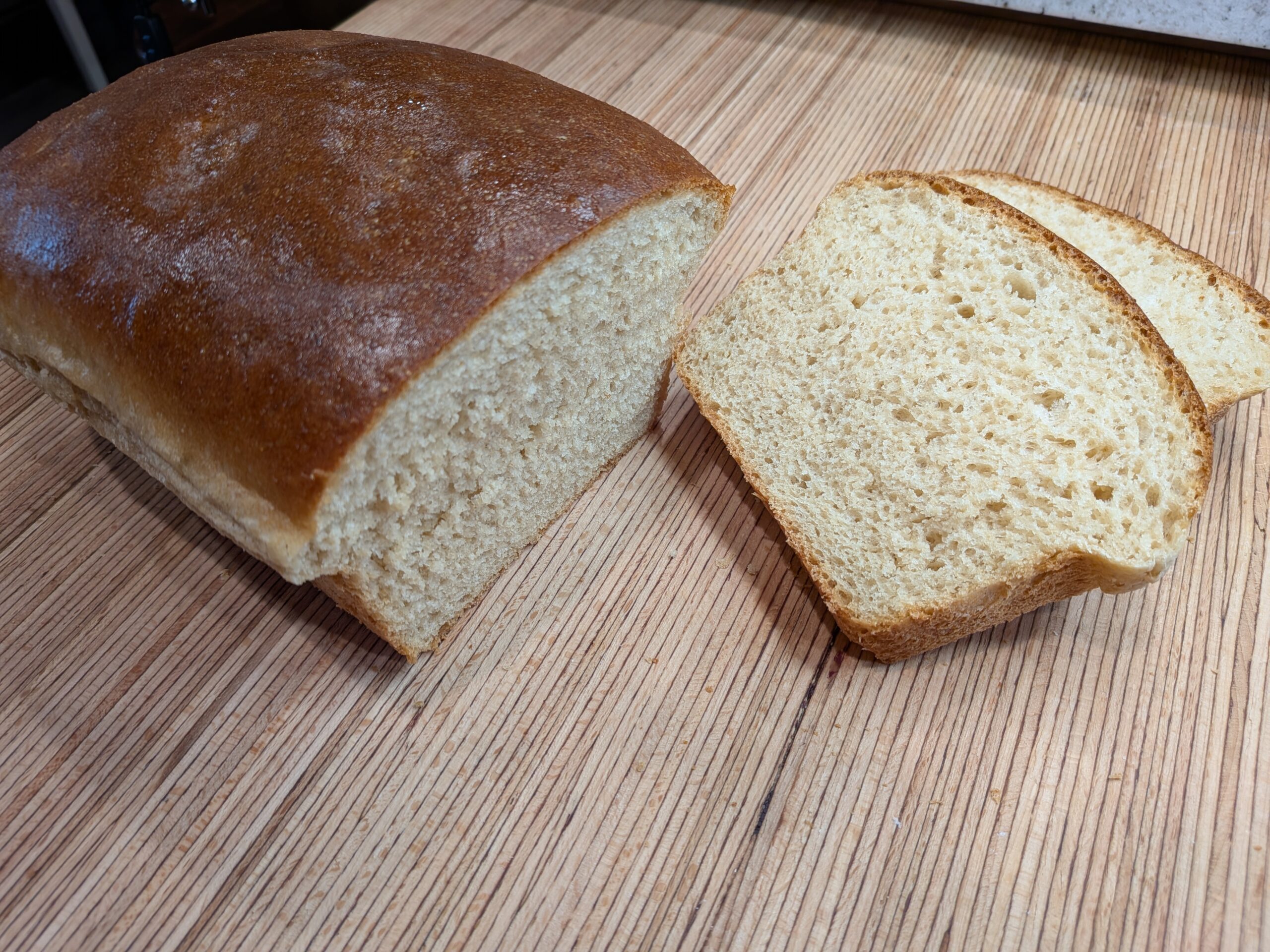 Soft Honey Wheat Bread