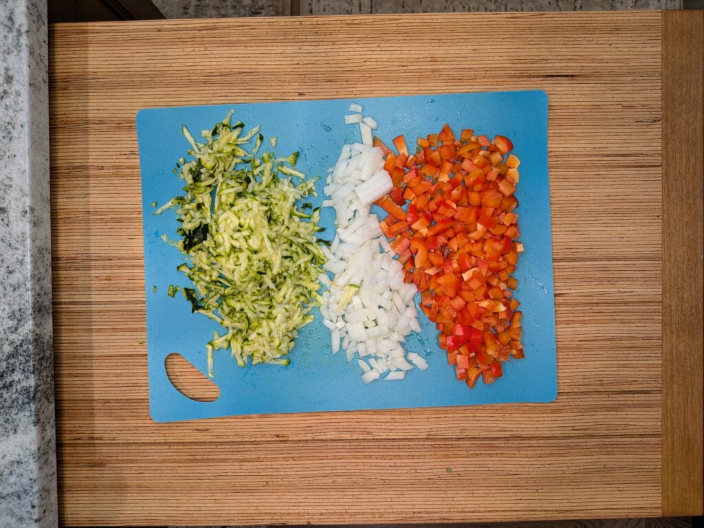 Loaded Veggie Omelet 