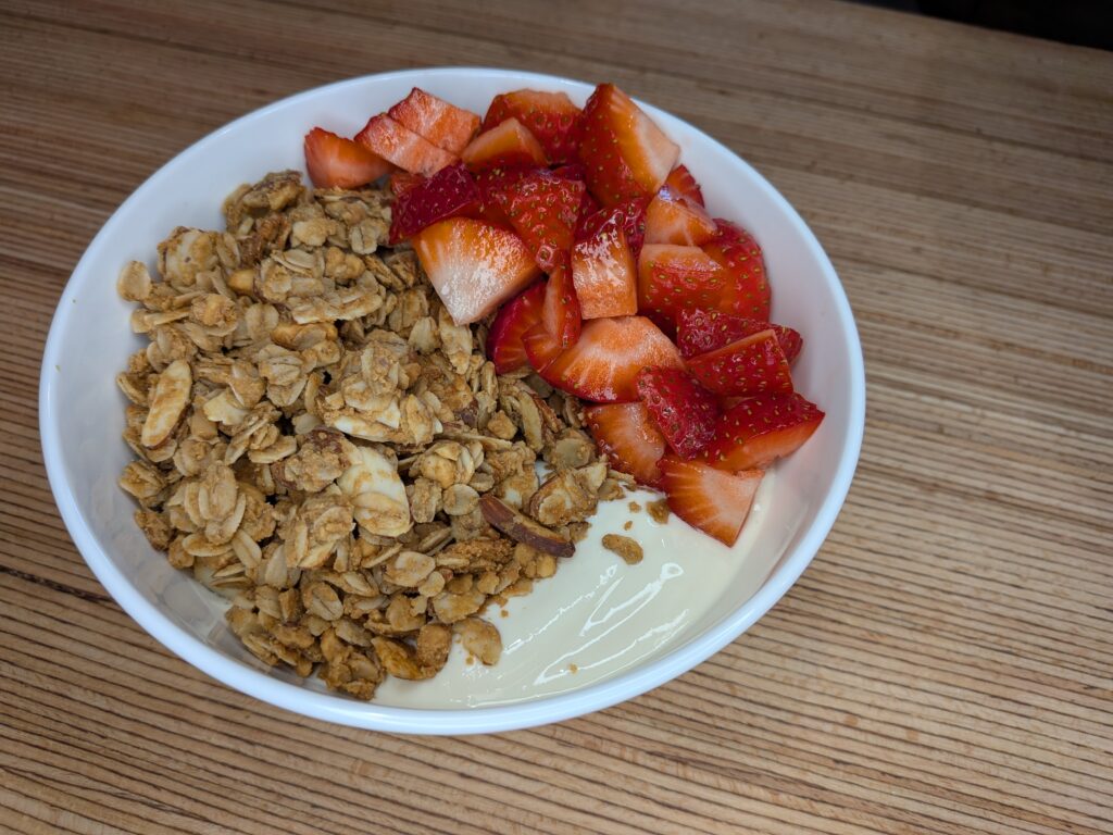 Homemade Peanut Butter Almond Granola
