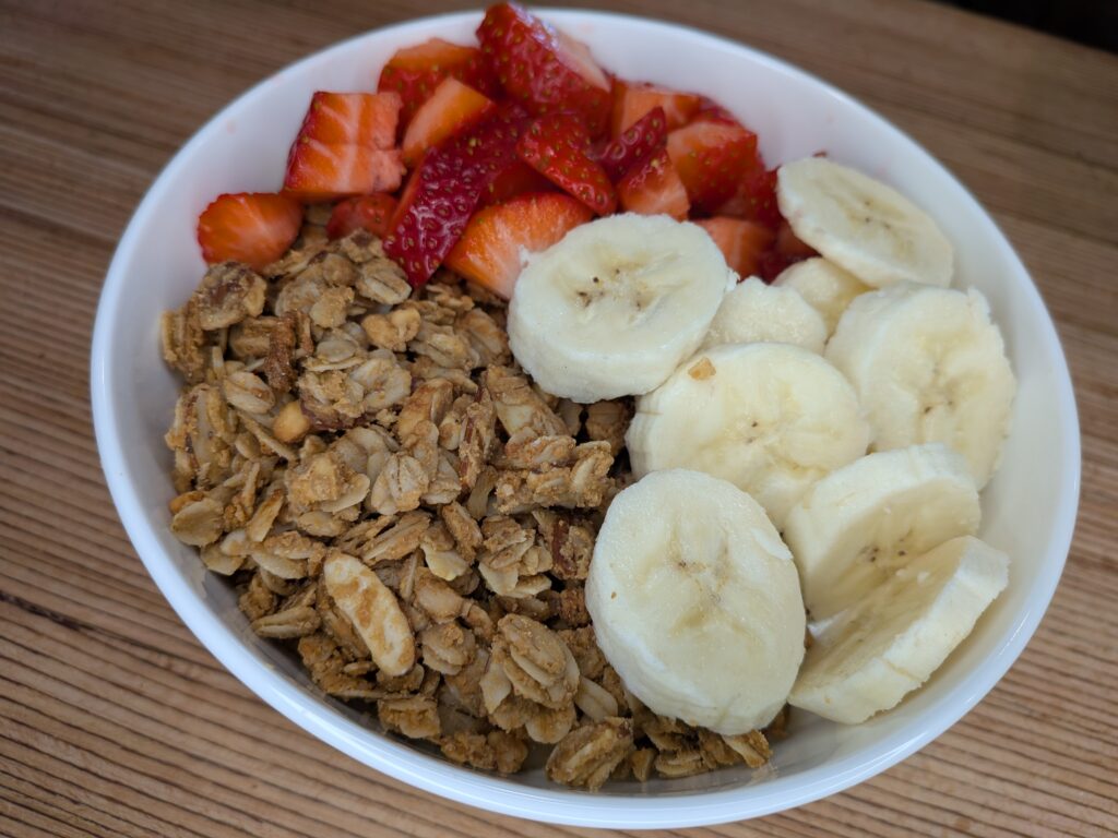Homemade Peanut Butter Almond Granola