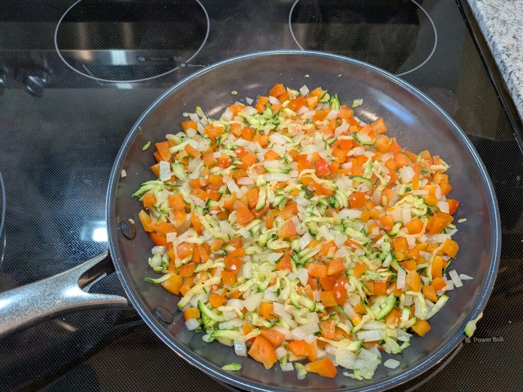 Loaded Veggie Omelet