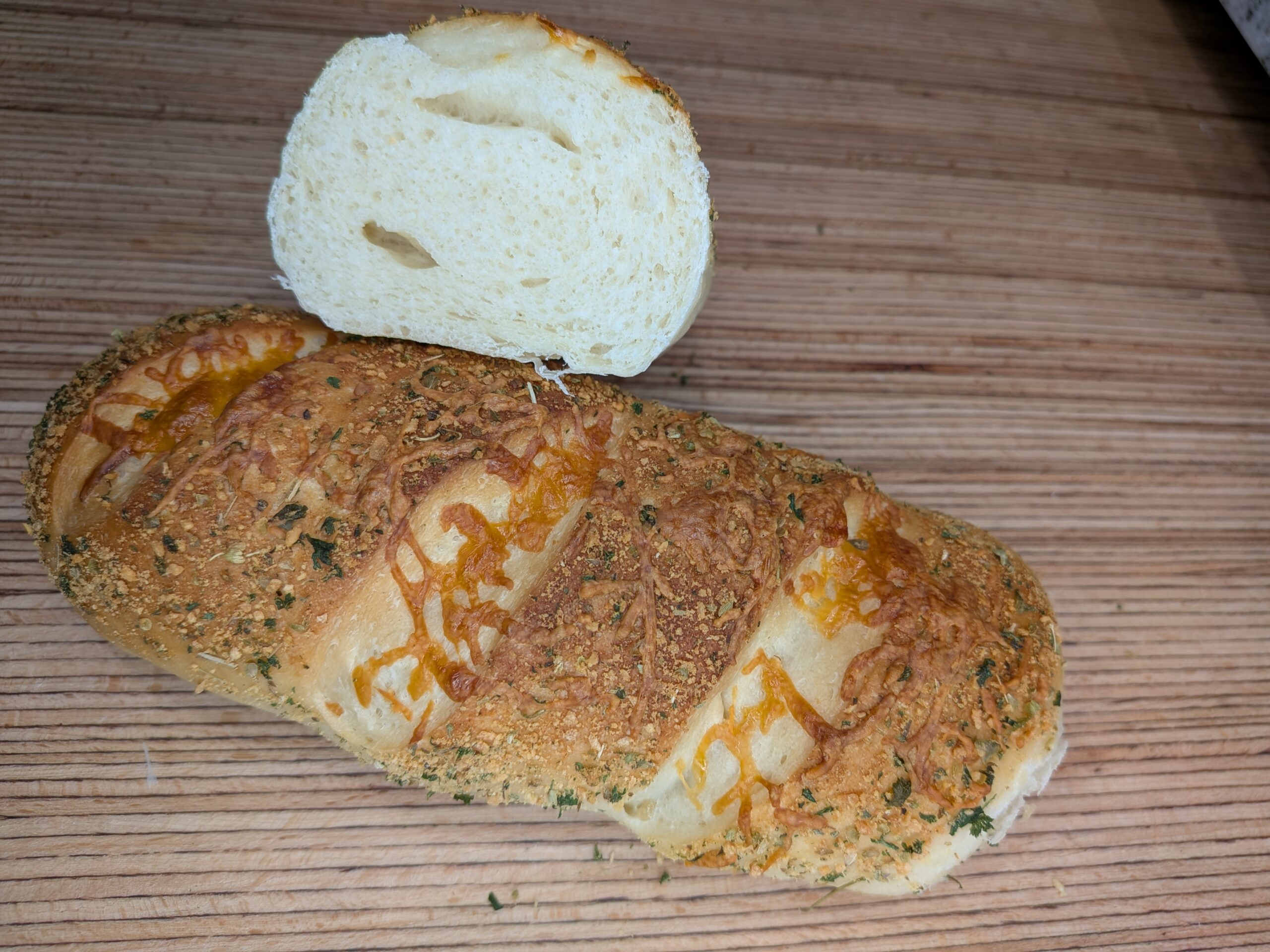 Copycat Subway Italian Herb and Cheese Bread