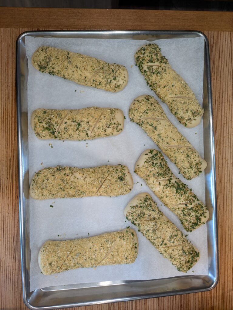Copycat Subway Italian Herb and Cheese Bread