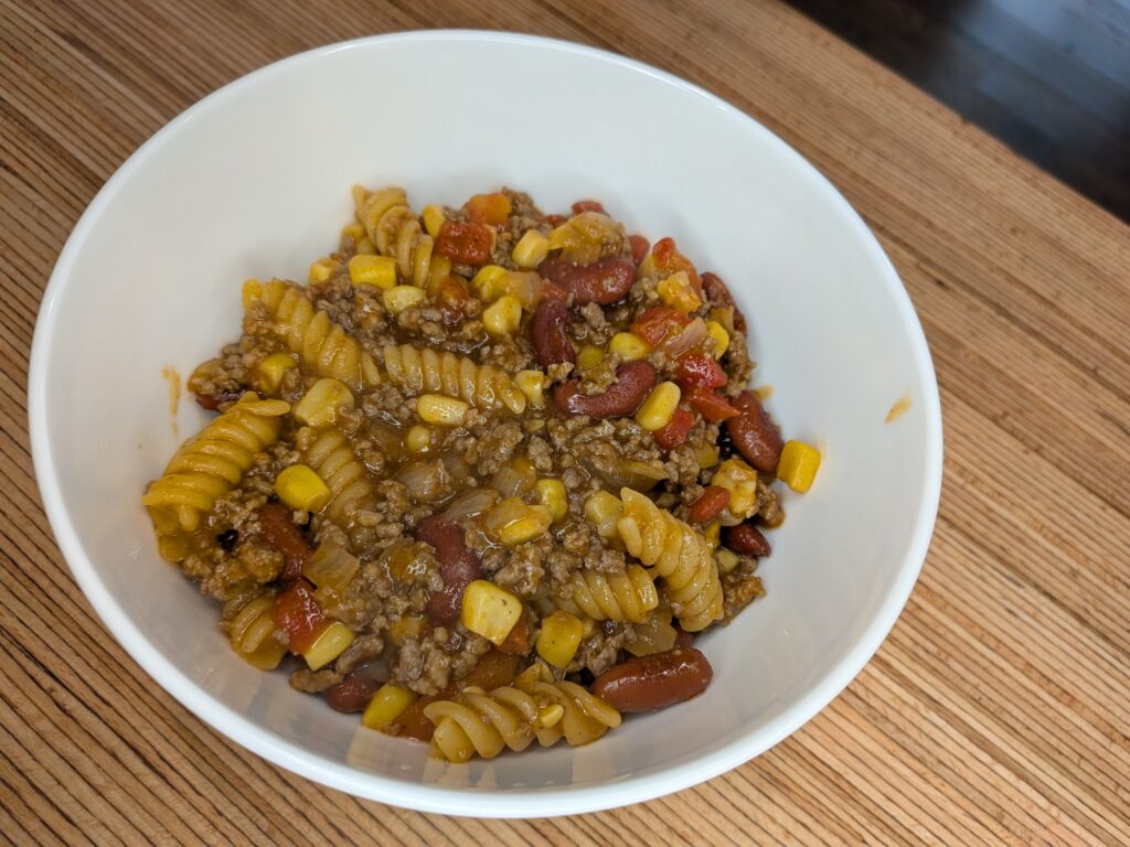 One Pan Taco Pasta