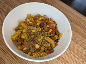 One Pan Taco Pasta