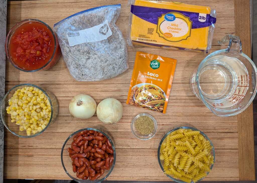 One Pan taco Pasta